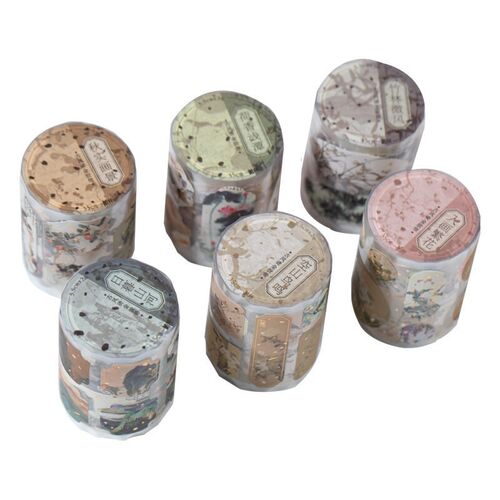 1pcs/1lot Decorative Adhesive Tapes The Illustrated Book of