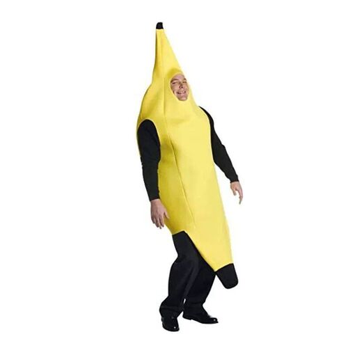 Carnival Clothing Men Copl Adult Fancy Dre Funny  Banana Cot