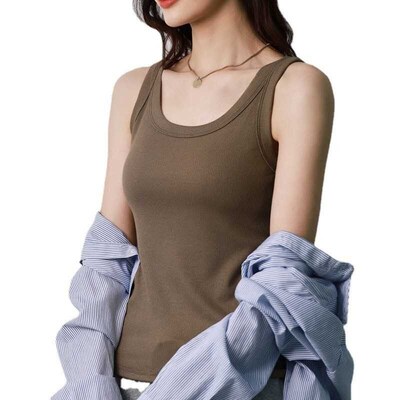 Anti-glare Sling Womens Vest Womens Inner Wearing Spring a