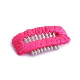 Solid Color Childrens Sweat Hair Comb Hair Clip Pet Hair Cl