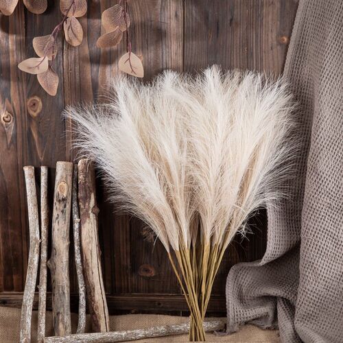 50cm Artificial Flower Reed Pampas Grass INS Wind Simulation