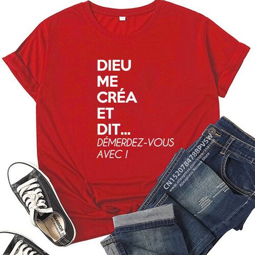 France Letter Dieu Me Cra Et Dit Dmerdez-Vous Avec