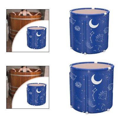 Personal Hot Tub Ice Barre Bathing Tub Foldable Bathtub