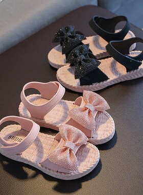 Childrens Summer Sandals Baby Girls Cute Princess Shoes Non