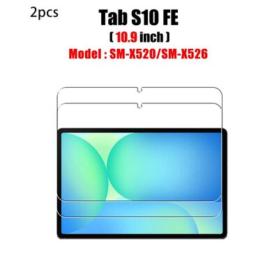 2PCS Tempered Glass Screen Protector For  Galaxy Tab S10 FE