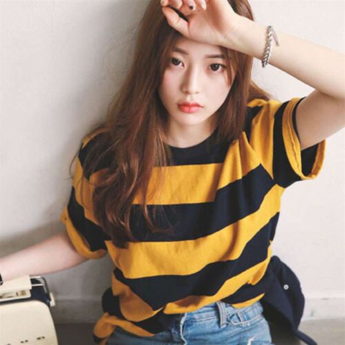 Spring Clothes Loose Summer Womens Base Shirt Loose Slimmin