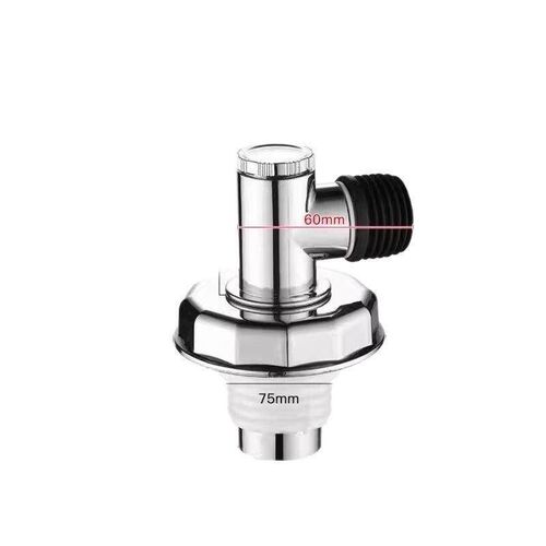 Washing machine drain pipe three-way connector for floor dra