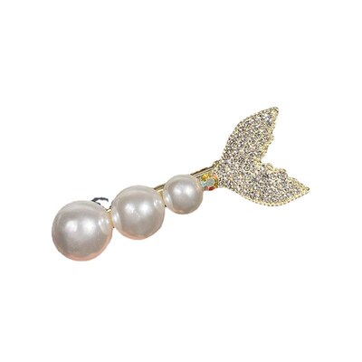 Girl Style Super Fairy Pearl Fishtail Hairpin Female Hairpin