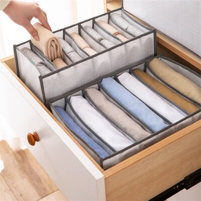 Closets Clothes Organizer Pants Jeans Storage Box Cabinet Dr