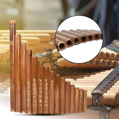 Practical Natural Material Pan Pipes Easy to Learn Pan
