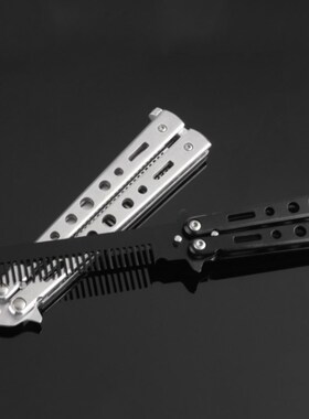 Knife Comb Practice Training Folding Butterfly Camping Stain
