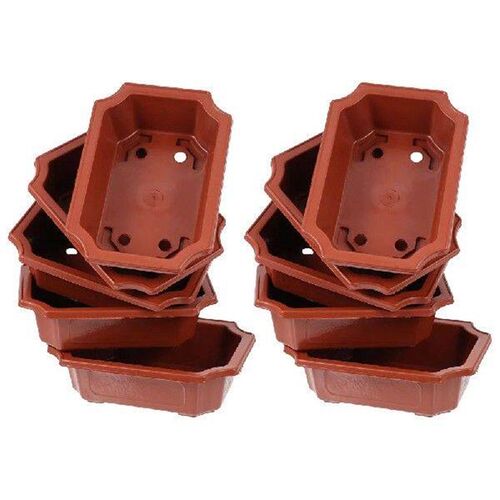10 Pcs Bonsai Pot Garden Pots Reusable Office Gardening