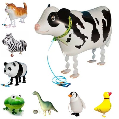 Cute Animals Balloon Kids Baby Birthday Party Decorations Pe
