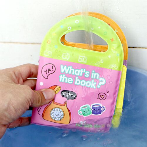 Soft Baby EVA Cartoon Bath Books with BB Whistle Early Educa