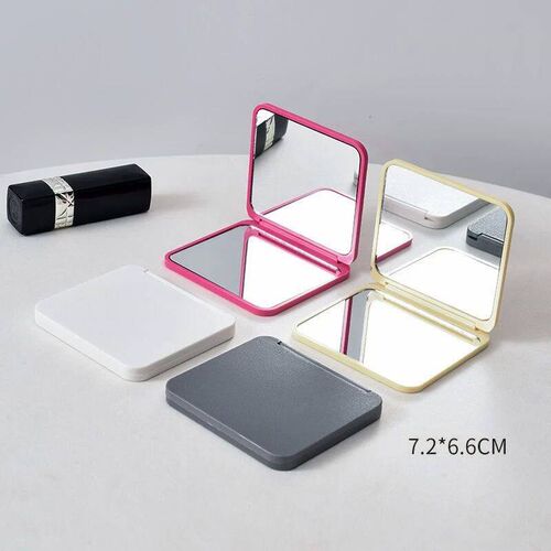 Double-Sided Makeup Mirrors Women Portable Cute Handheld Min