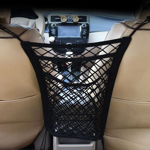Car Storage Net Bag Organizer Holder Mesh Seat Back Hanging