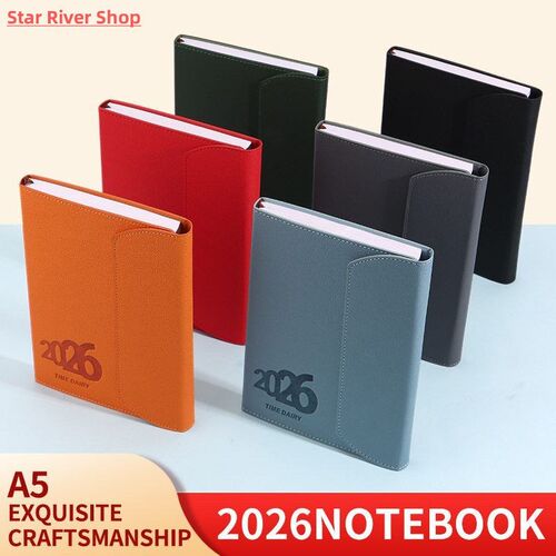365 Days 2026 Schedule Planner Notepad Efficiency Thick Pape