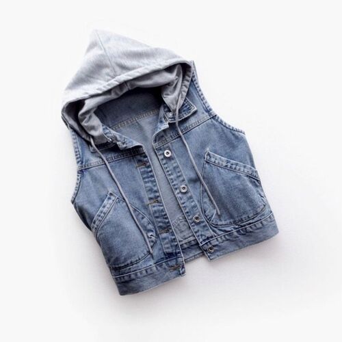 New Denim Vest Womens Spring Autumn Clothes Sleeveless Wild