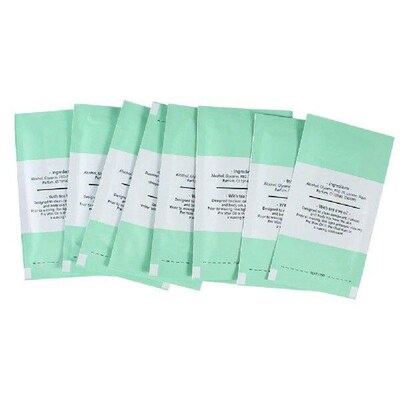 Wax Removal Wipe Wrapped Wet Tissue Wax Oil Cleaning Hair