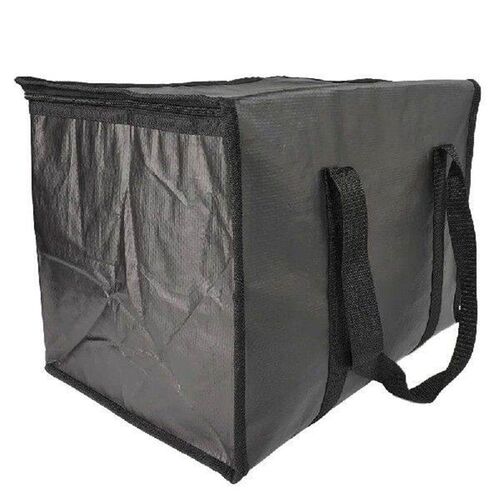 Pizza Bag Meal Delivery Bag Black Foldable Replacement