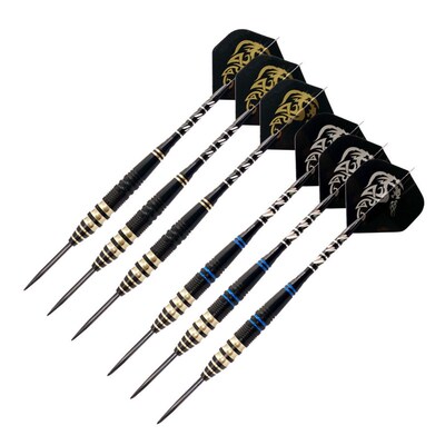 New 6pcs/set 23g Tungsten Steel Needle Darts Gift Box Set wi