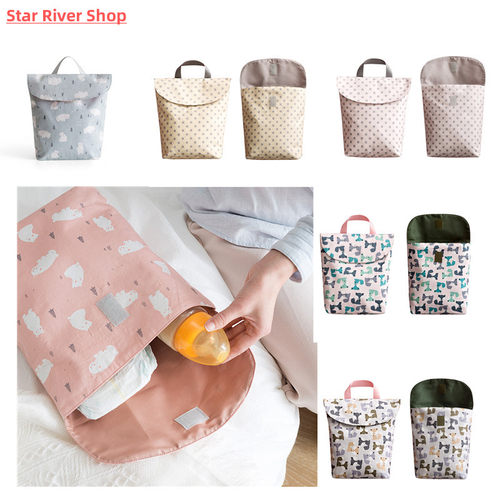 Baby Diaper Bags Maternity Bag Waterproof Wet Cloth Diaper B