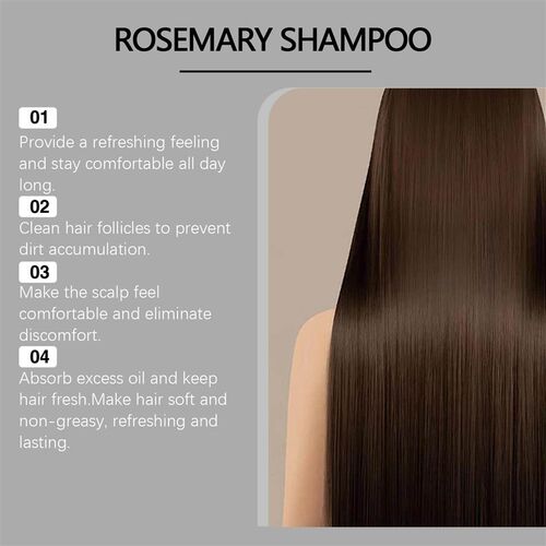 HOEGOA Rosemary Nourishing Care Shampoo Deeply Cleanses Scal