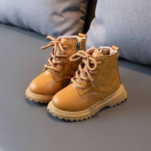 Botas Girl Shoe High Top Kid Shoe2024winter Fashion Child Bo