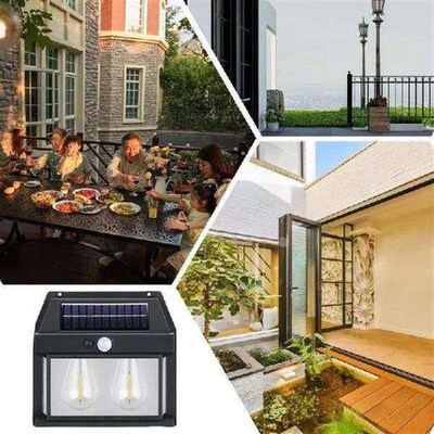 Solar Fence Lights Outdoor Outdoor Fence Lights Wall Lamp