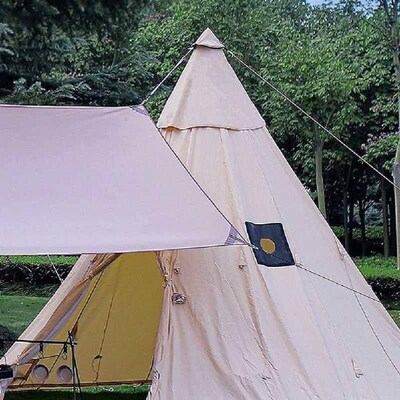 Tent Triangle Waterproof Cap Tarp Tent Connecting Cap