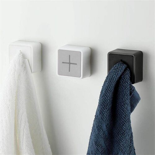 Towel Holder Sucker Wall Rack Washing Cloth Rag Hook Free Pu