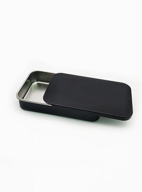 Mini Tin Box Bins Jar Rectangle Empty Iron Box Portable Lips