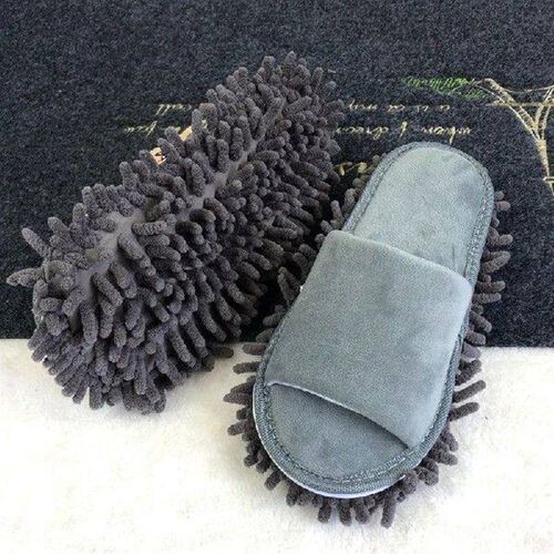 New Creative Grey Velvet Sole Mop Velvet Lazy Wipe Floor