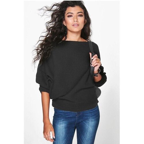 Spring Loose Knitted Pullovers Sweater Tops Women Fashion