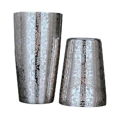 Boston Cocktail Shaker Creative Engraving Martini Bar