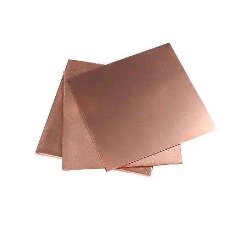 Copper Plate Sheet 0.8mm to 5mm C11000 ISO Plates High Pure