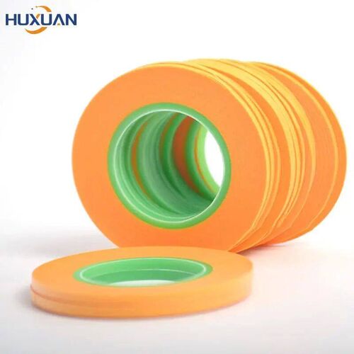 18M Yellow Masking Tape Adhesive Tape Textured Paper Car Pai