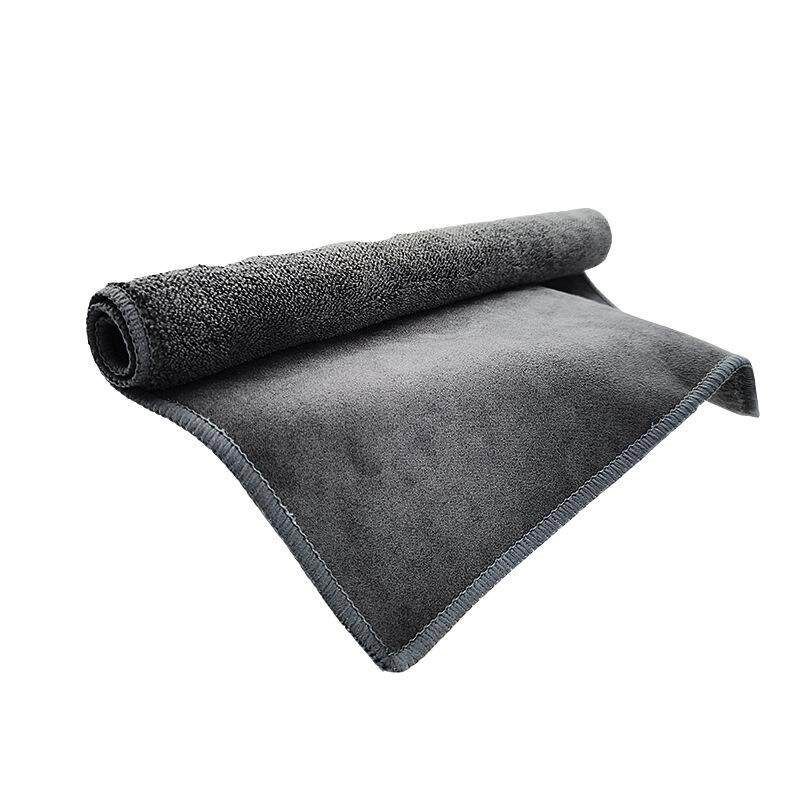 Large, lint-free chamois cloth specifically designed for car