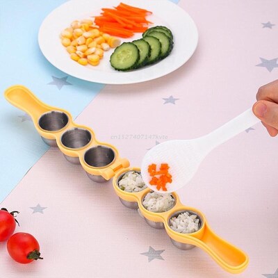Stainless Steel Rice Ball Molds Children Shake Rice Ball Gad