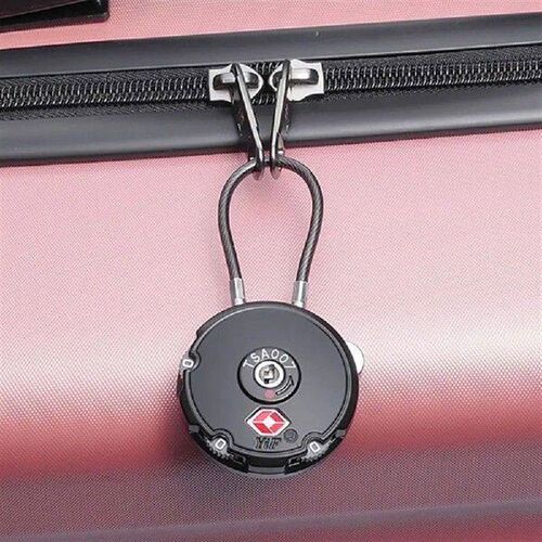 Suitcase Pad with Steel Cable Anti-Theft Customs Code