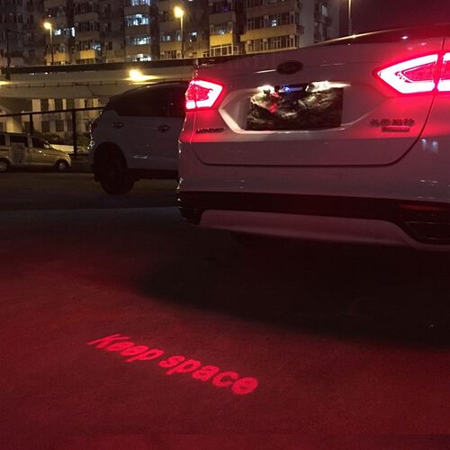 Car Anti-collision Laser Fog Light Auto Anti-fog Parking Kee