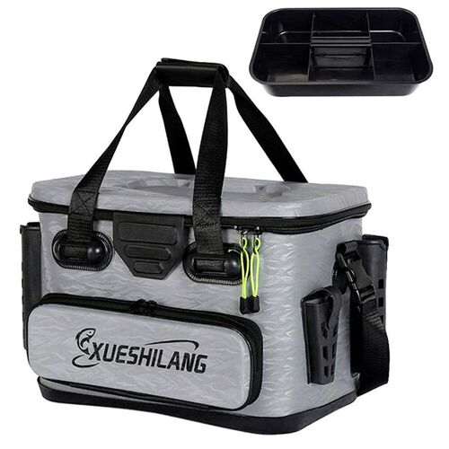 Large Capacity Fishing Tackle Box Portable Fishing Lures Hoo