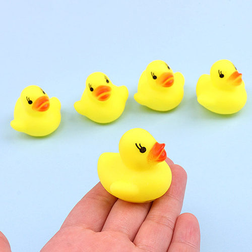5Pcs/set kids Floating Bath Toys Mini Swimming Rings Rubber