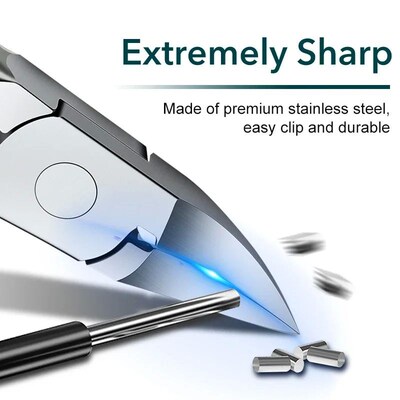 1 Pcs Nail Clippers Thick Ingrown Toenails Sharp Curved Blad