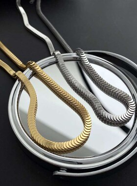 Yuxi titanium steel non-fading fish scale scale chain jewelr