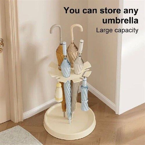 Umbrella Holder for Entryway Round Rustproof Steel Umbrella
