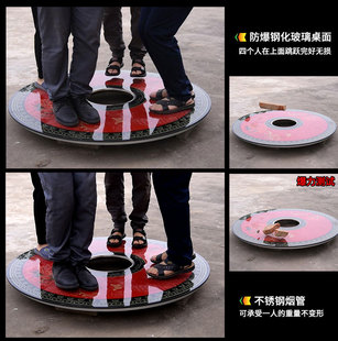 农村柴火炉回风炉 烤火炉子钢化玻璃面板 不锈钢面板 桌面