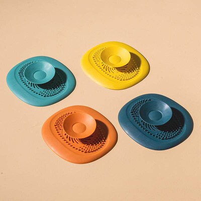 Silicone Sink Drain Strainer  Deodorant Plug Hair Catchers R