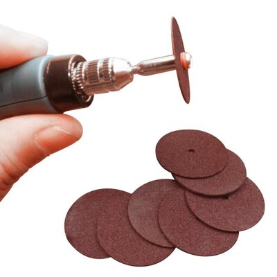 36pcs Dremel Accessories 24mm Abrasive Disc Cutting Discs Re