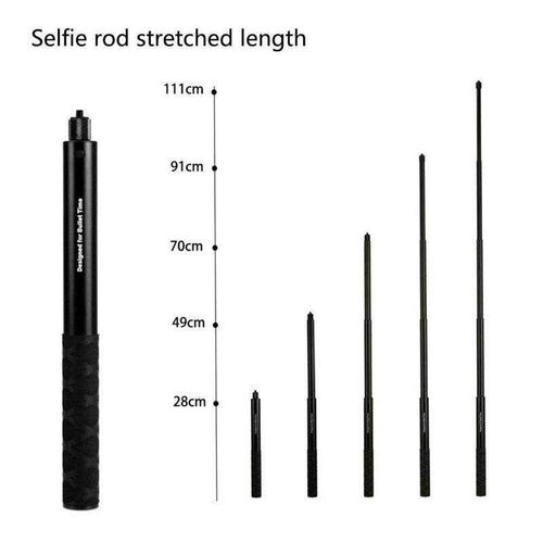 TUYU Insta360 ONE R/ONE X invisible Selfie Stick+Back Bar W